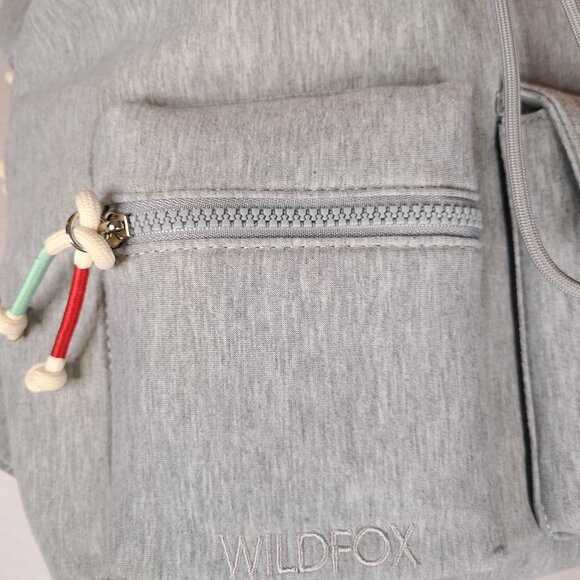 Wildfox Large Soft Grey Backpack Brand New with Tags